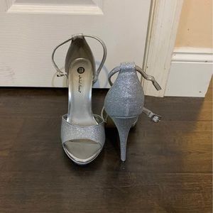 Silver heels